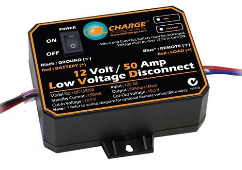 Low voltage disconnect