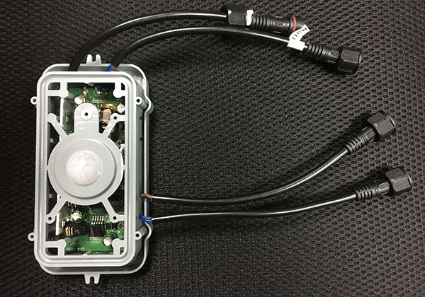 Motion sensor solar charge controller