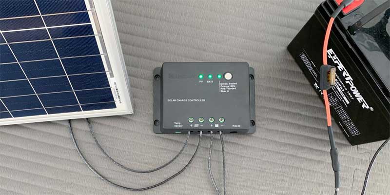 Solar charge controller with LCD Screen