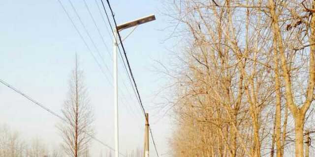 50w solar street lights project for the road of countryside in HuBei China featured image